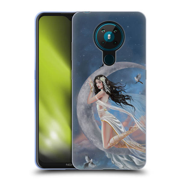 Nene Thomas Art Moon Lullaby Soft Gel Case for Nokia 5.3