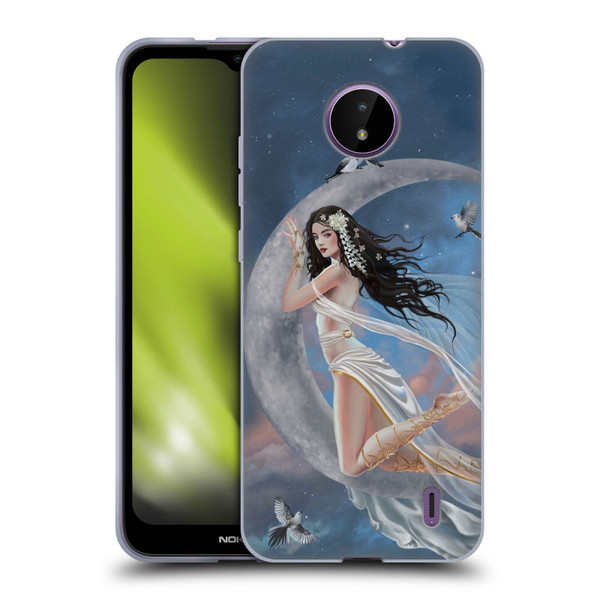 Nene Thomas Art Moon Lullaby Soft Gel Case for Nokia C10 / C20