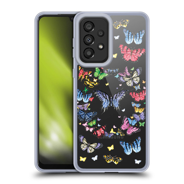 Nene Thomas Art Butterfly Pattern Soft Gel Case for Samsung Galaxy A33 5G (2022)