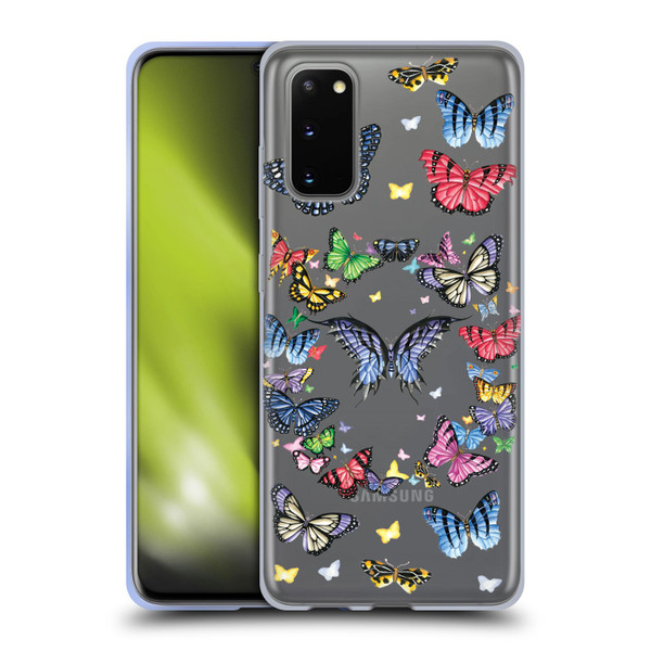 Nene Thomas Art Butterfly Pattern Soft Gel Case for Samsung Galaxy S20 / S20 5G