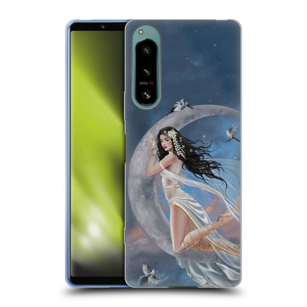Nene Thomas Art Moon Lullaby Soft Gel Case for Sony Xperia 5 IV