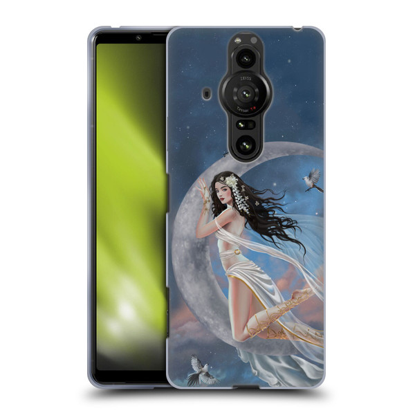 Nene Thomas Art Moon Lullaby Soft Gel Case for Sony Xperia Pro-I