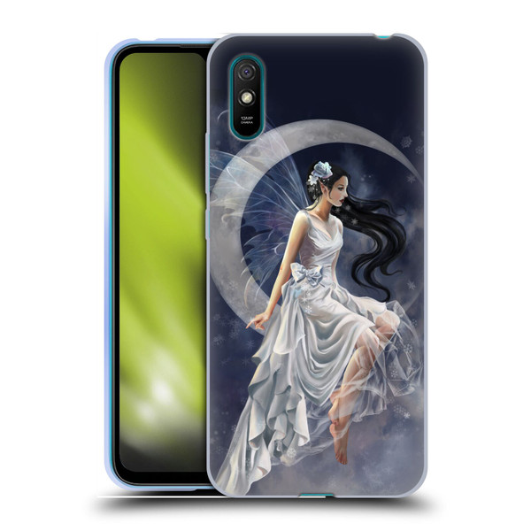 Nene Thomas Crescents Winter Frost Fairy On Moon Soft Gel Case for Xiaomi Redmi 9A / Redmi 9AT
