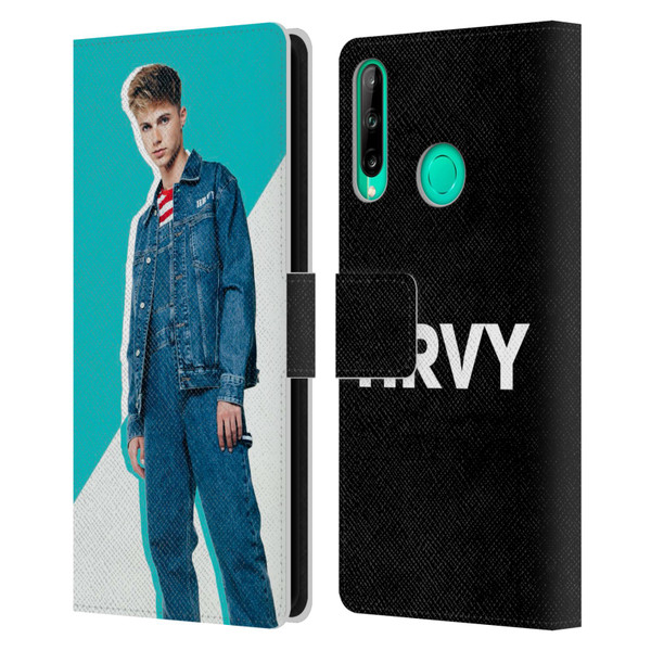 HRVY Graphics Calendar 8 Leather Book Wallet Case Cover For Huawei P40 lite E