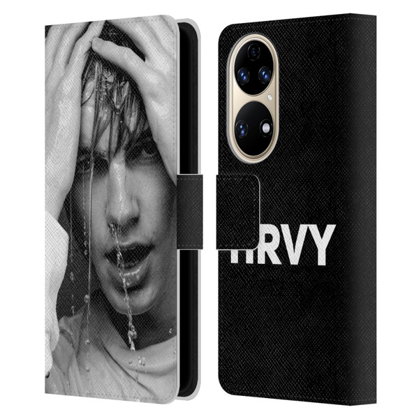HRVY Graphics Calendar 11 Leather Book Wallet Case Cover For Huawei P50