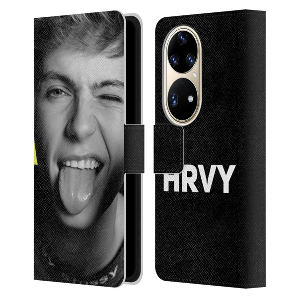 HRVY Graphics Calendar 5 Leather Book Wallet Case Cover For Huawei P50 Pro