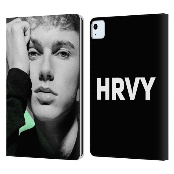 HRVY Graphics Calendar 7 Leather Book Wallet Case Cover For Apple iPad Air 11 2020/2022/2024