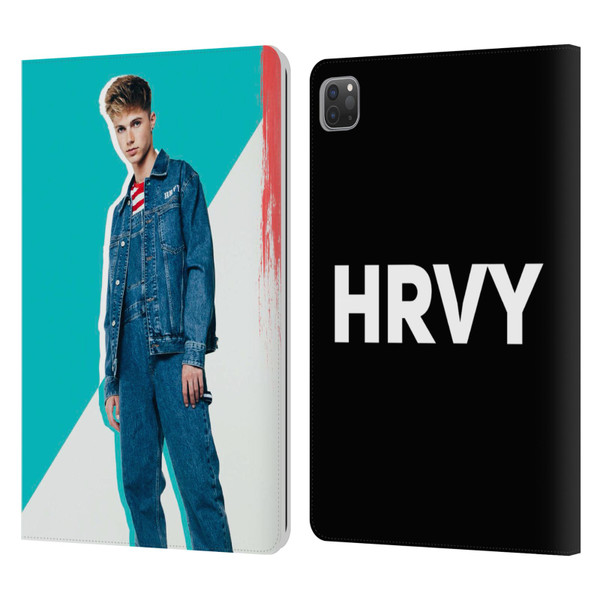 HRVY Graphics Calendar 8 Leather Book Wallet Case Cover For Apple iPad Pro 11 2020 / 2021 / 2022