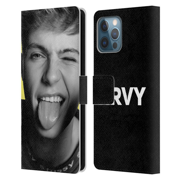 HRVY Graphics Calendar 5 Leather Book Wallet Case Cover For Apple iPhone 12 Pro Max
