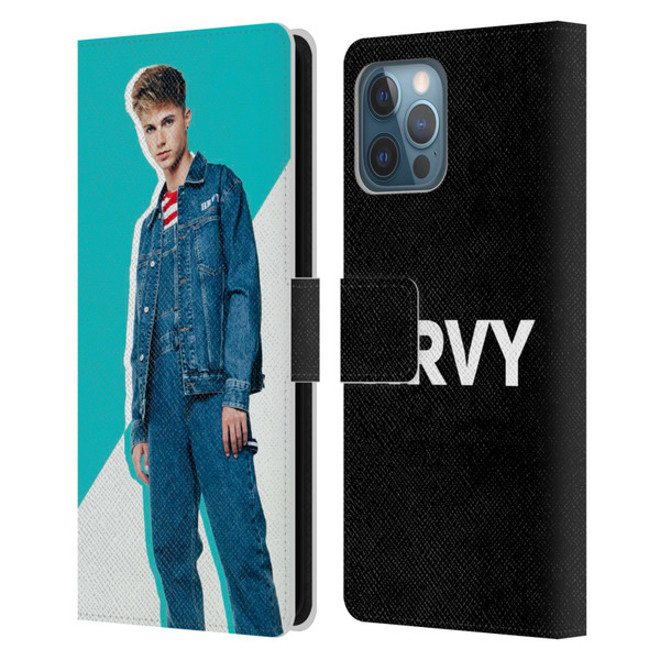 HRVY Graphics Calendar 8 Leather Book Wallet Case Cover For Apple iPhone 12 Pro Max