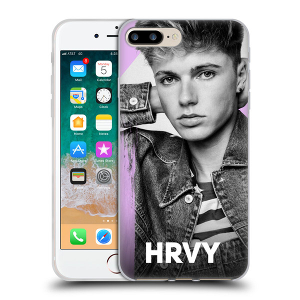 HRVY Graphics Calendar 12 Soft Gel Case for Apple iPhone 7 Plus / iPhone 8 Plus