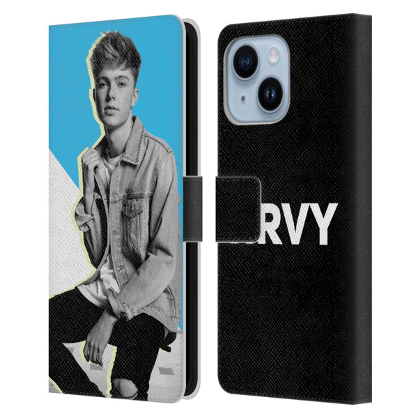 HRVY Graphics Calendar 3 Leather Book Wallet Case Cover For Apple iPhone 14 Plus