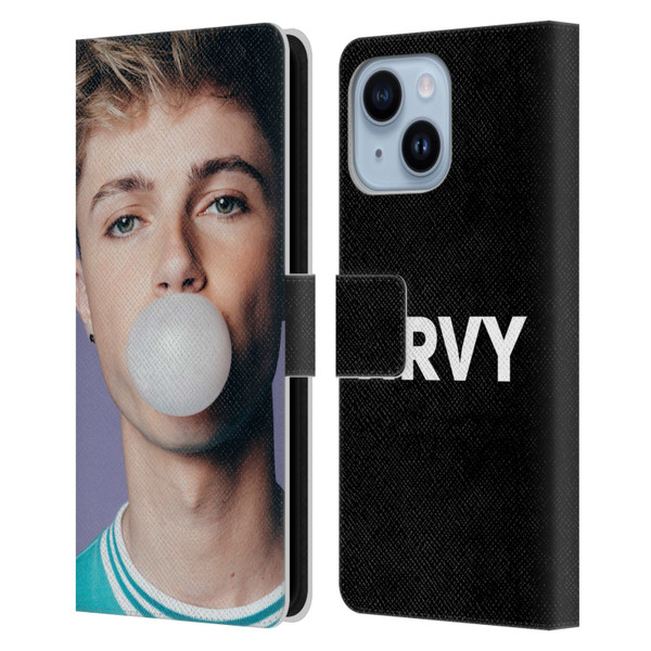 HRVY Graphics Calendar 2 Leather Book Wallet Case Cover For Apple iPhone 14 Plus