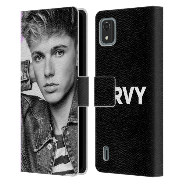 HRVY Graphics Calendar 12 Leather Book Wallet Case Cover For Nokia C2 2nd Edition