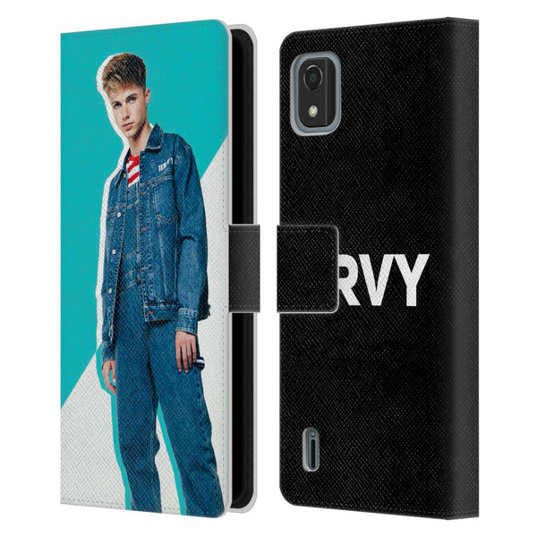 HRVY Graphics Calendar 8 Leather Book Wallet Case Cover For Nokia C2 2nd Edition