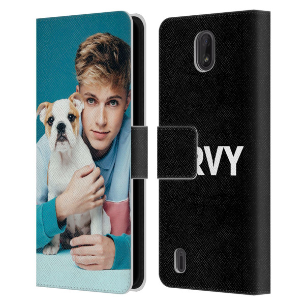 HRVY Graphics Calendar 10 Leather Book Wallet Case Cover For Nokia C01 Plus/C1 2nd Edition