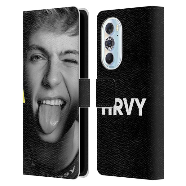 HRVY Graphics Calendar 5 Leather Book Wallet Case Cover For Motorola Edge X30