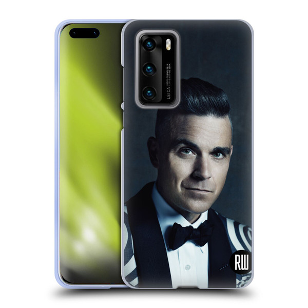 Robbie Williams Calendar Printed Tux Soft Gel Case for Huawei P40 5G
