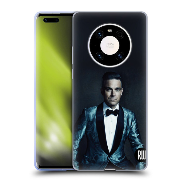 Robbie Williams Calendar Dark Background Soft Gel Case for Huawei Mate 40 Pro 5G