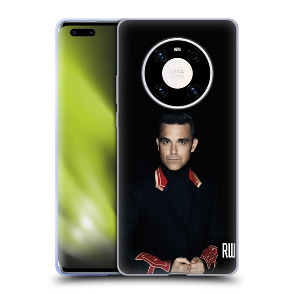 Robbie Williams Calendar Portrait Soft Gel Case for Huawei Mate 40 Pro 5G