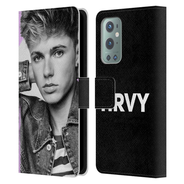 HRVY Graphics Calendar 12 Leather Book Wallet Case Cover For OnePlus 9