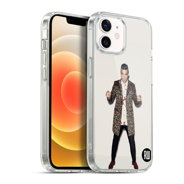 Robbie Williams Calendar Animal Print Coat Soft Gel Case for Apple iPhone 12 / iPhone 12 Pro & MagSafe