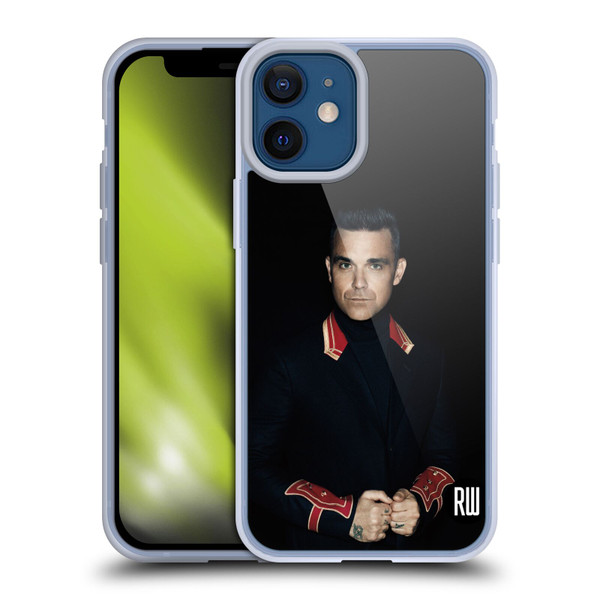 Robbie Williams Calendar Portrait Soft Gel Case for Apple iPhone 12 Mini