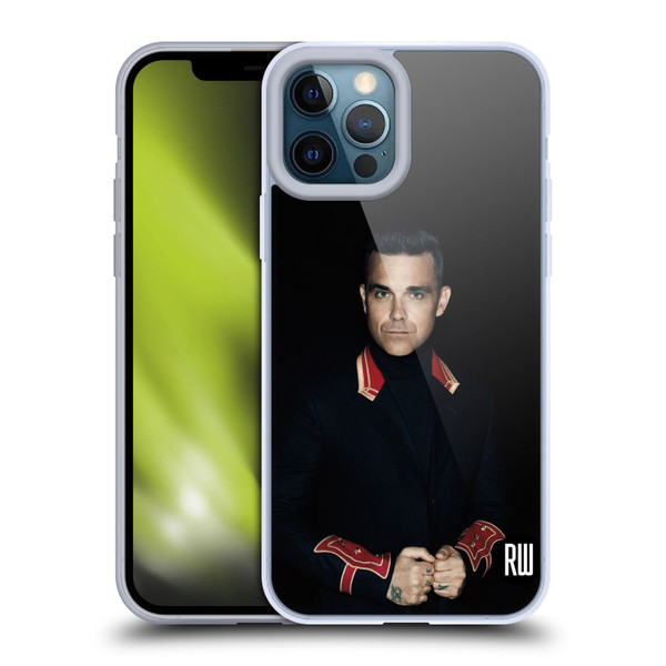 Robbie Williams Calendar Portrait Soft Gel Case for Apple iPhone 12 Pro Max