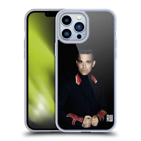 Robbie Williams Calendar Portrait Soft Gel Case for Apple iPhone 13 Pro Max