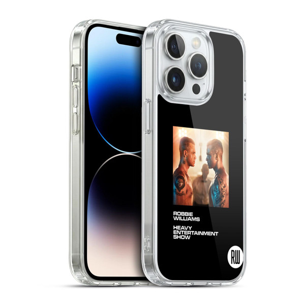 Robbie Williams Calendar The Heavy Entertainment Show Soft Gel Case for Apple iPhone 13 Pro & MagSafe