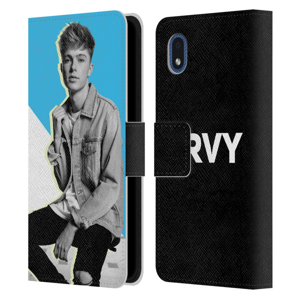 HRVY Graphics Calendar 3 Leather Book Wallet Case Cover For Samsung Galaxy A01 Core (2020)