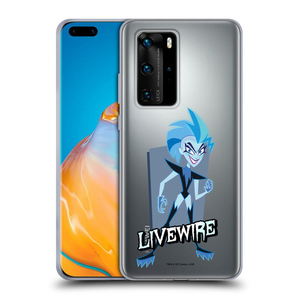 DC Super Hero Girls Characters Livewire Soft Gel Case for Huawei P40 Pro / P40 Pro Plus 5G