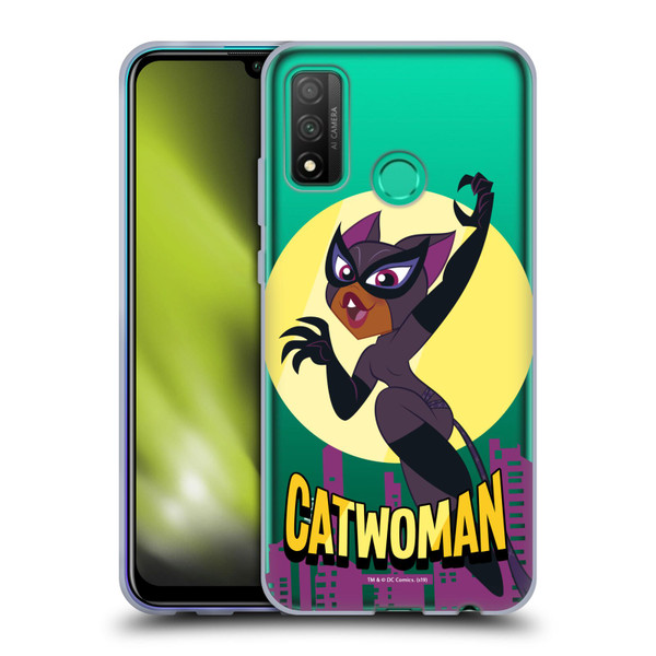 DC Super Hero Girls Characters Catwoman Soft Gel Case for Huawei P Smart (2020)