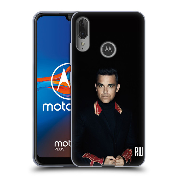 Robbie Williams Calendar Portrait Soft Gel Case for Motorola Moto E6 Plus