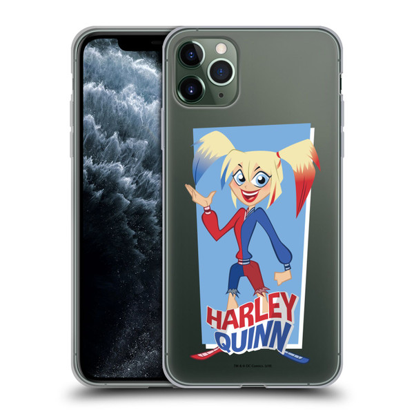 DC Super Hero Girls Characters Harley Quinn Soft Gel Case for Apple iPhone 11 Pro Max