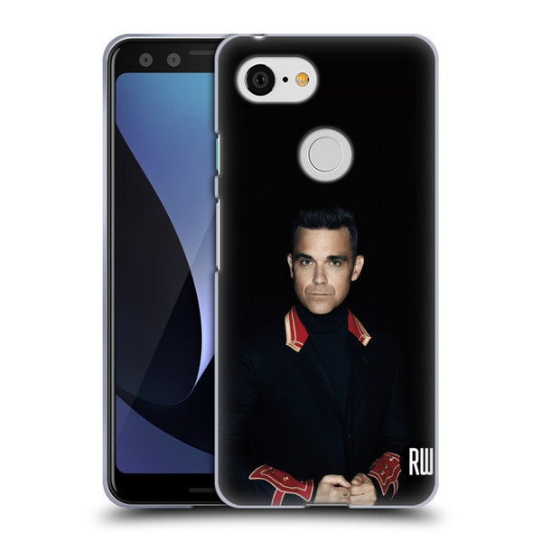 Robbie Williams Calendar Portrait Soft Gel Case for Google Pixel 3