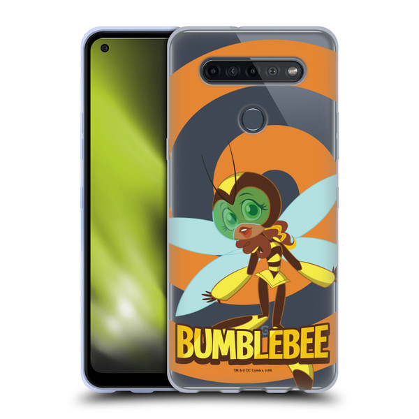 DC Super Hero Girls Characters Bumblebee Soft Gel Case for LG K51S