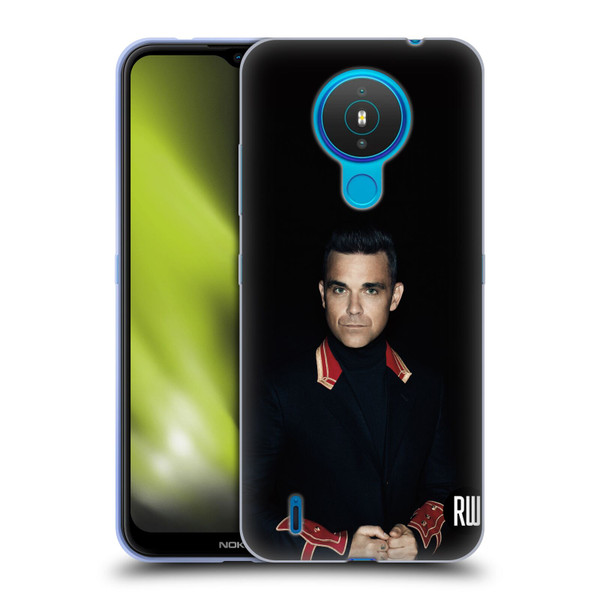 Robbie Williams Calendar Portrait Soft Gel Case for Nokia 1.4