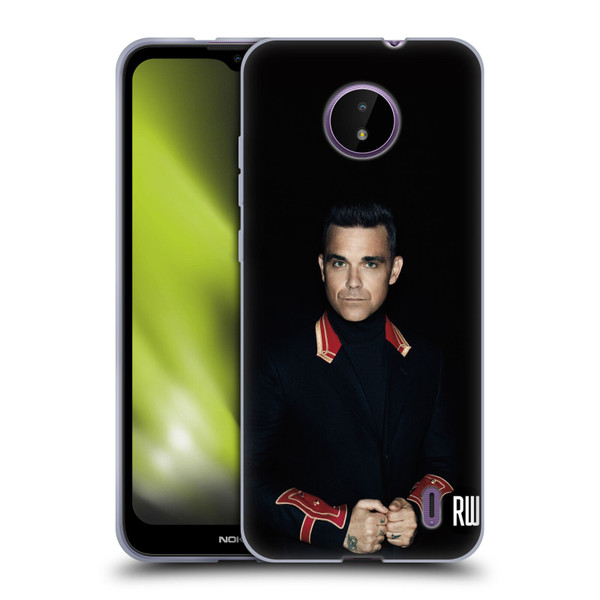 Robbie Williams Calendar Portrait Soft Gel Case for Nokia C10 / C20