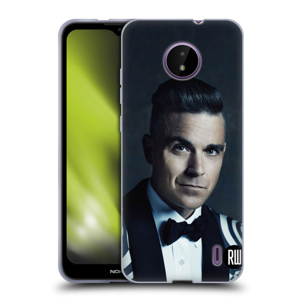 Robbie Williams Calendar Printed Tux Soft Gel Case for Nokia C10 / C20