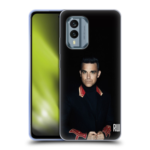 Robbie Williams Calendar Portrait Soft Gel Case for Nokia X30