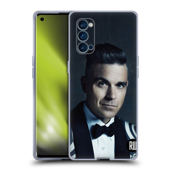 Robbie Williams Calendar Printed Tux Soft Gel Case for OPPO Reno 4 Pro 5G