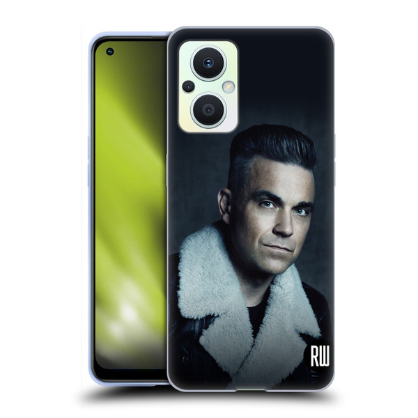 Robbie Williams Calendar Leather Jacket Soft Gel Case for OPPO Reno8 Lite