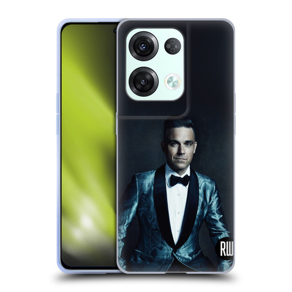 Robbie Williams Calendar Dark Background Soft Gel Case for OPPO Reno8 Pro