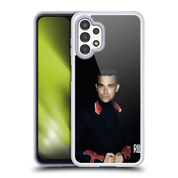 Robbie Williams Calendar Portrait Soft Gel Case for Samsung Galaxy A13 (2022)