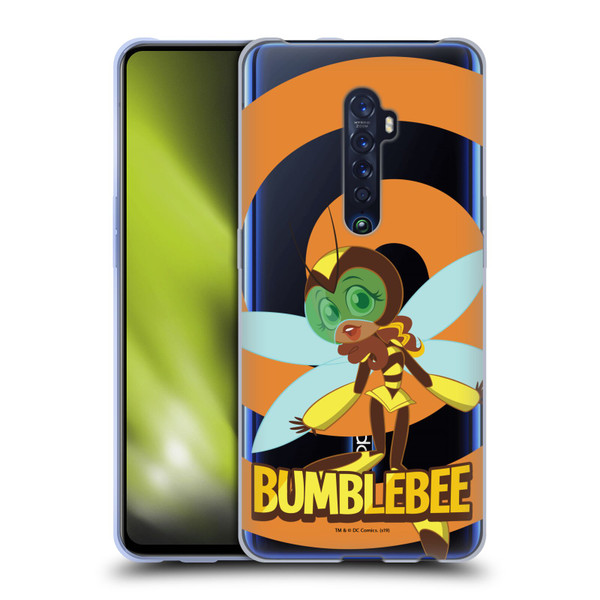 DC Super Hero Girls Characters Bumblebee Soft Gel Case for OPPO Reno 2