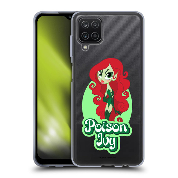 DC Super Hero Girls Characters Poison Ivy Soft Gel Case for Samsung Galaxy A12 (2020)