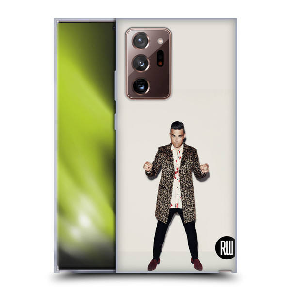 Robbie Williams Calendar Animal Print Coat Soft Gel Case for Samsung Galaxy Note20 Ultra / 5G