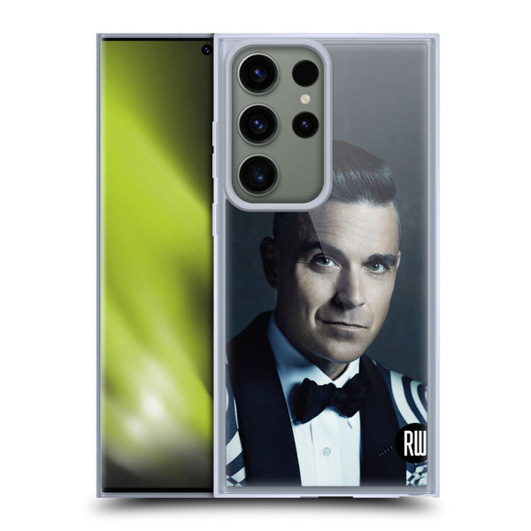 Robbie Williams Calendar Printed Tux Soft Gel Case for Samsung Galaxy S23 Ultra 5G