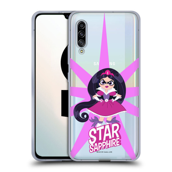 DC Super Hero Girls Characters Star Sapphire Soft Gel Case for Samsung Galaxy A90 5G (2019)